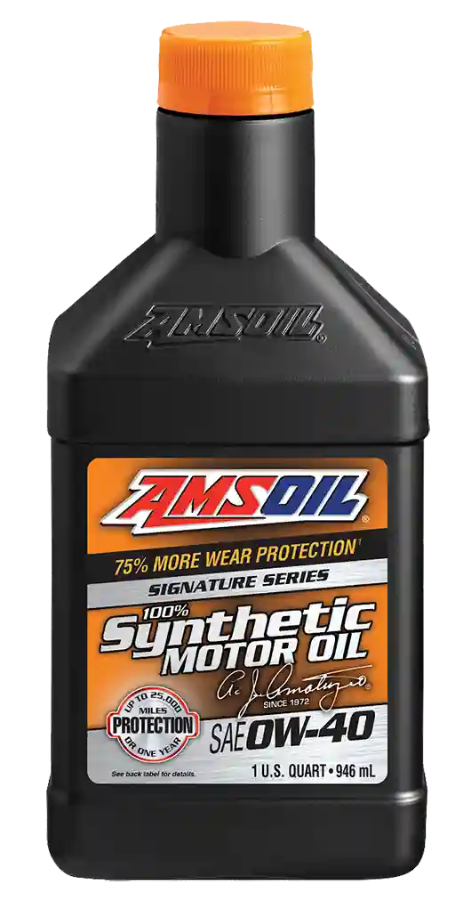 AMSOIL 100% Synthetic Motor Oil Signature Series