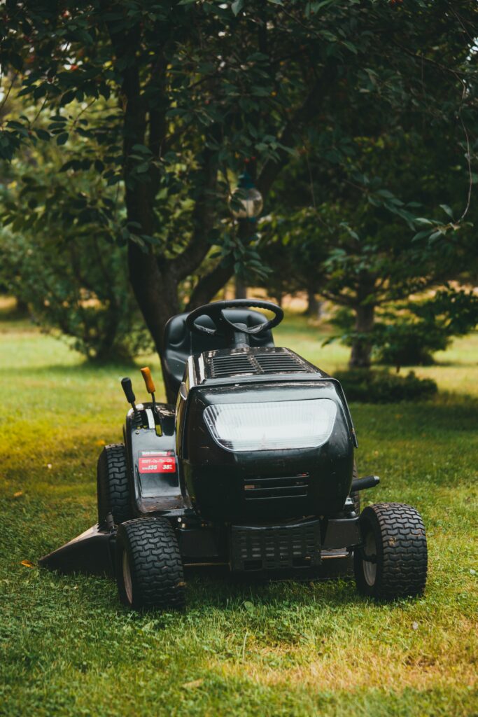 Large lawn mower